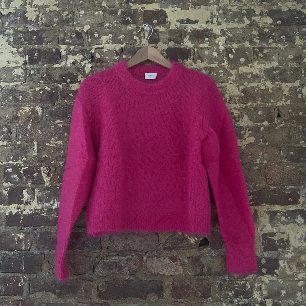 Brand New Never Worn Pink Wilfred Mohair Sweater